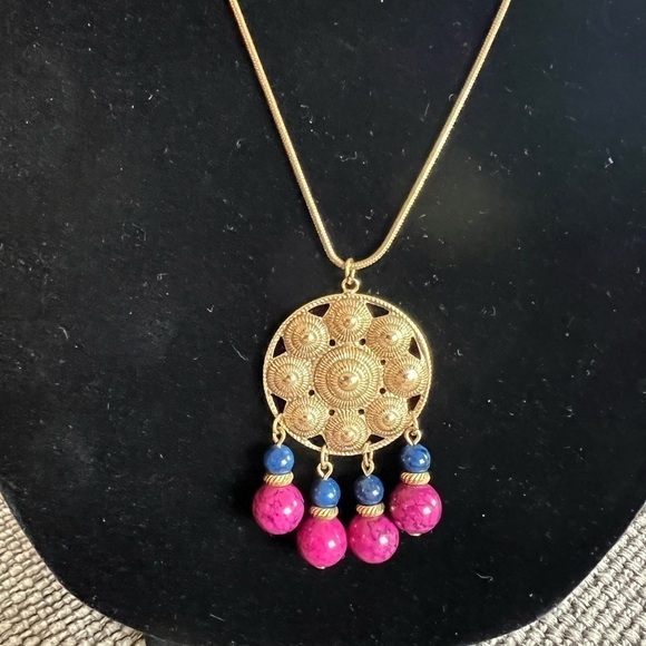Boho necklace 11.5” drop - Picture 1 of 9